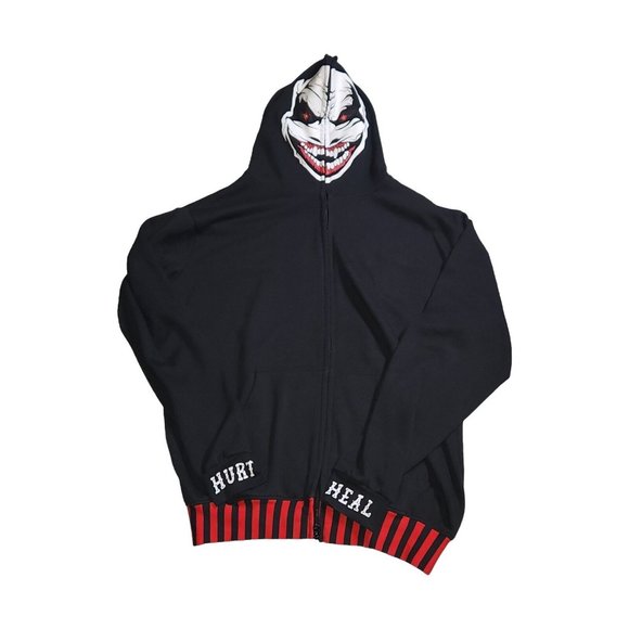 Bray Wyatt‎ full Zip Sweatshirt - XL official WWE merch, The Fiend Let Me In - Picture 1 of 11